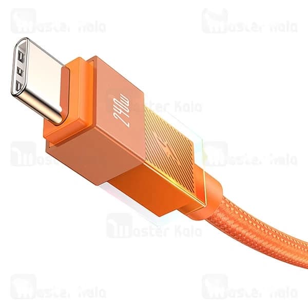 کابل Type C به Type C یوسمز Usams SJ775 طول 1.2 متر توان 240 وات — تصویر ۵