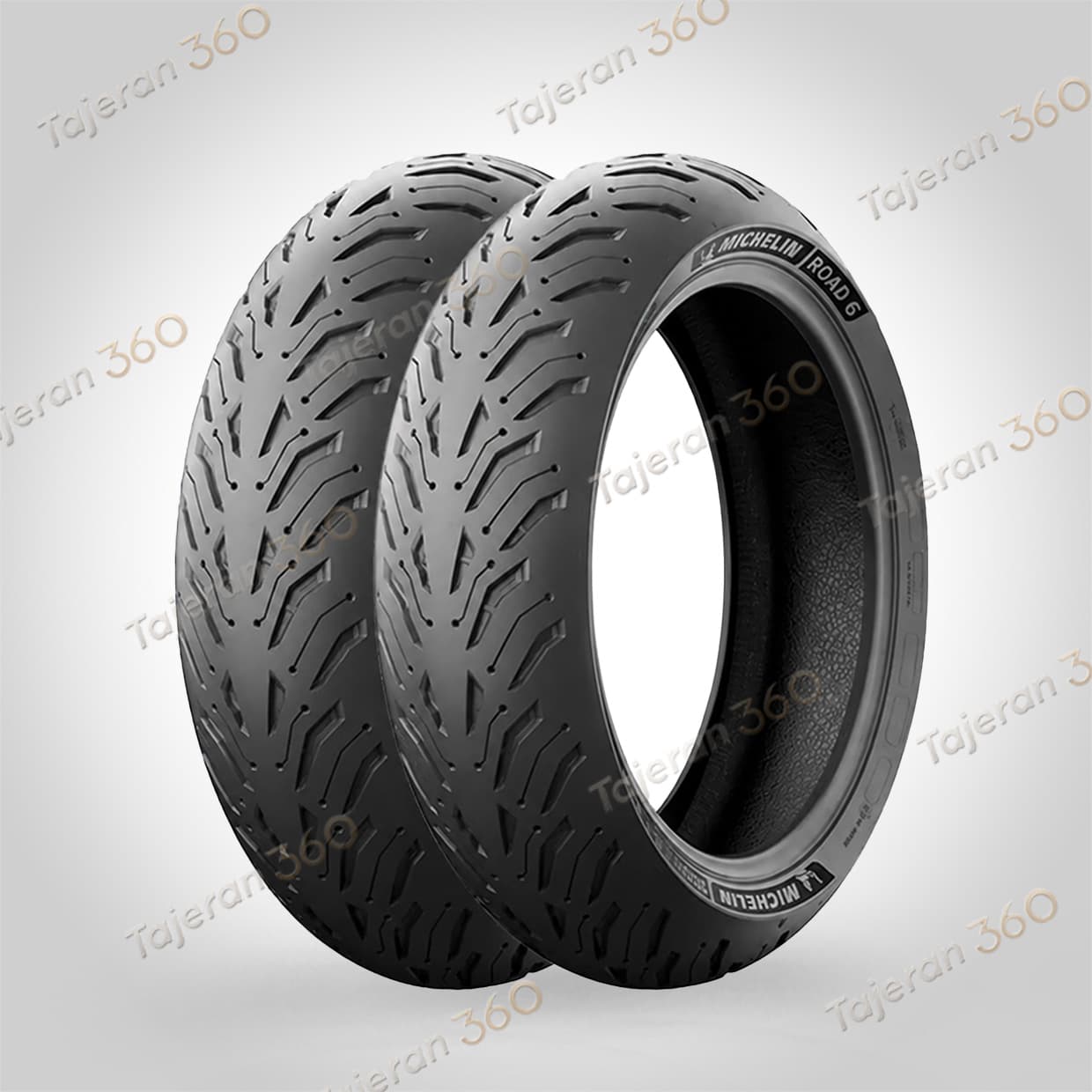 لاستیک موتور 190/55/17 و 120/70/17 میشلن جاده 6 Michelin Road