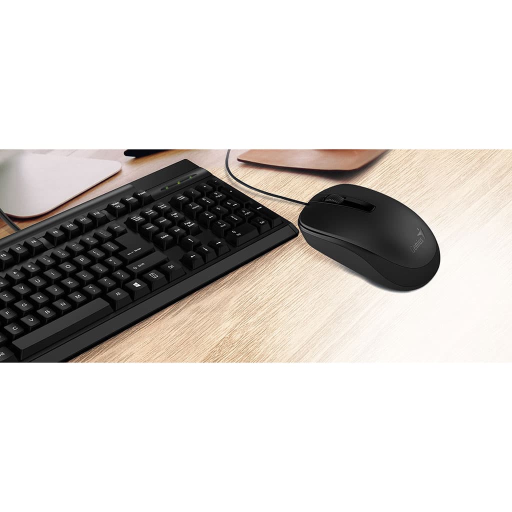 کیبورد و ماوس جنیوس مدل Genius KM125 USB — تصویر ۴