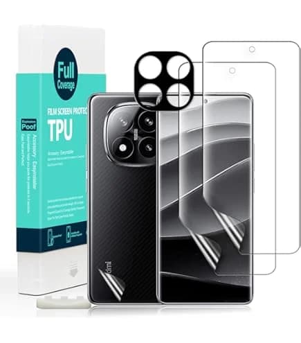 محافظ صفحه نمایش شیائومی Redmi Note 14 Pro 4G هیدروژل — تصویر ۳