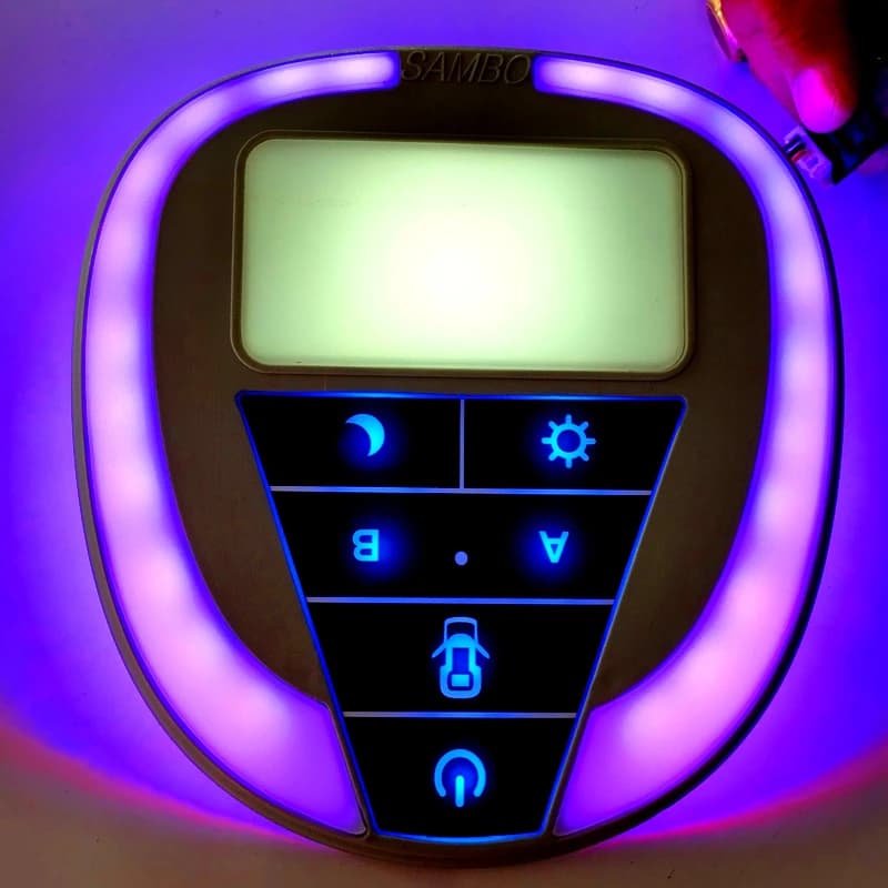 چراغ سقف لمسی ۲۰۶ و ۲۰۷ SAMBO سامبو RGB — تصویر ۲