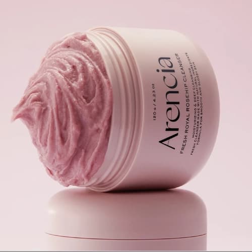 شوینده رز هیپ موچی آرنسیا Arencia Fresh Rosehip Rice Mochi Cleanser | حجم ۱۲۰ گرم — تصویر ۲