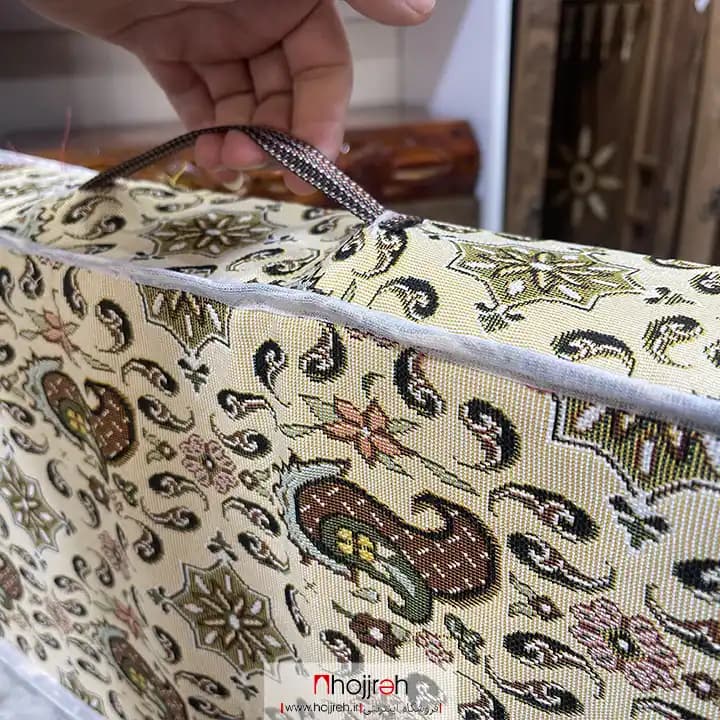 کاور ترمه تخته نرد و شطرنج مخصوص ابعاد ۵۰*۲۵ کد TNS78 — تصویر ۳