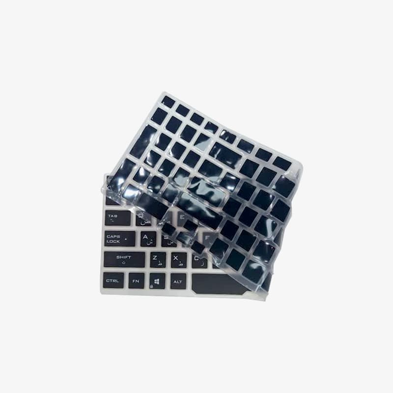 روکش محافظ کیبورد مخصوص لپ تاپ ایسوس TUF FX506 و FX706 با حروف فارسی — تصویر ۲