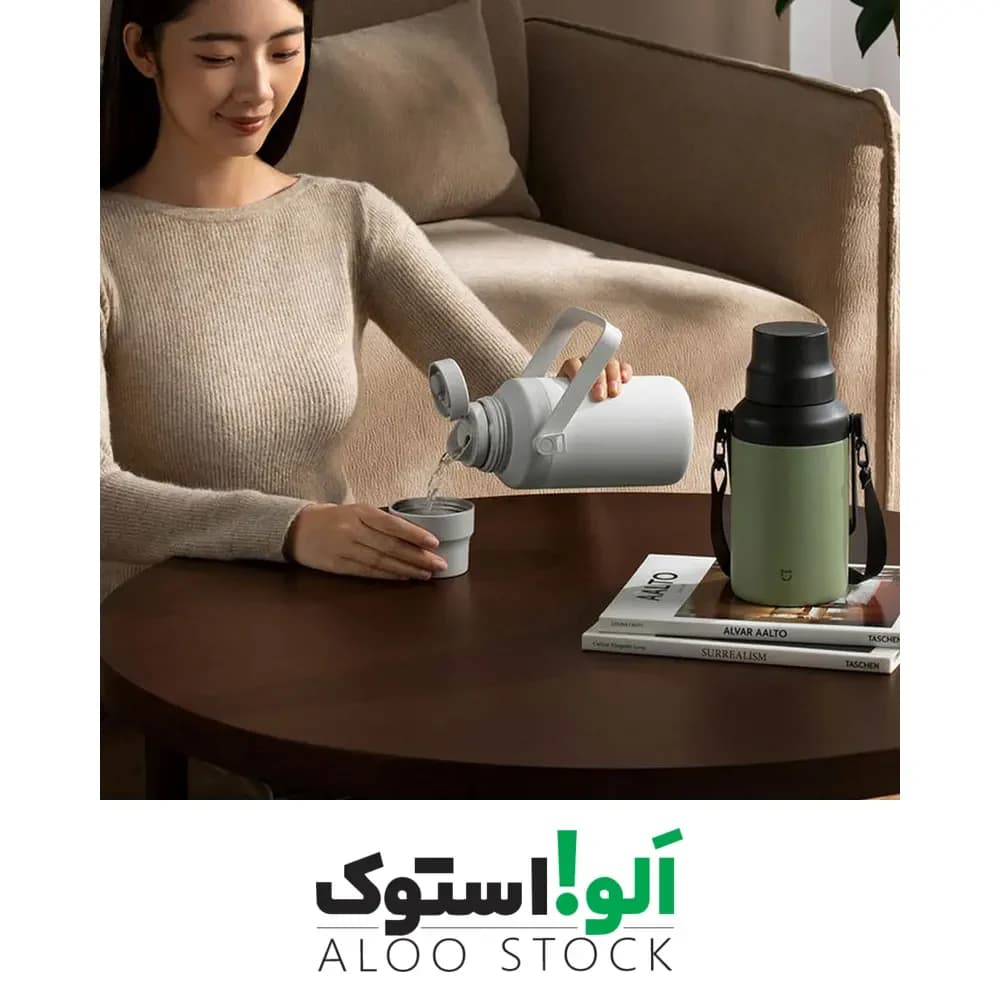 فلاسک 1 لیتری شیائومی مدل Xiaomi Big Belly Thermos Cup MJDDB01PL — تصویر ۷