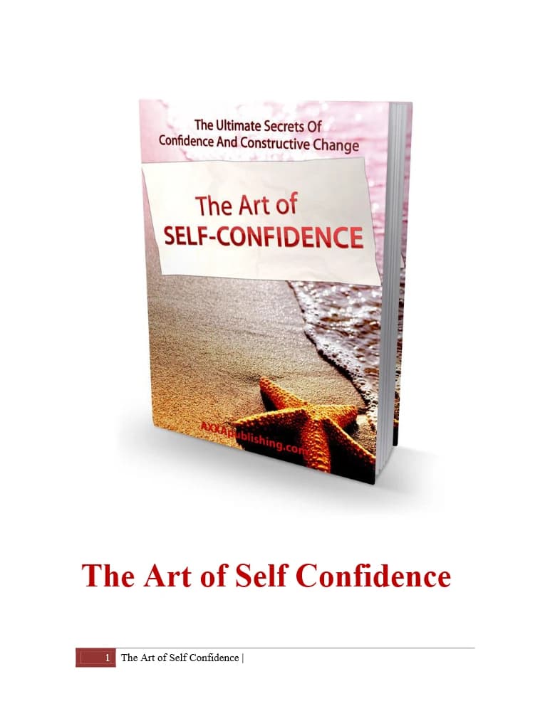 کتاب The Art of Self-Confidence (هنر اعتماد به نفس) نسخه انگلیسی PDF |