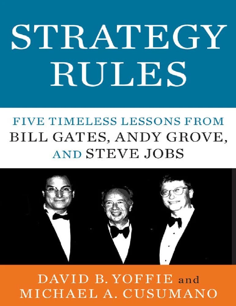 کتاب Strategy Rules (قوانین استراتژی) نسخه انگلیسی PDF | دیوید یوف