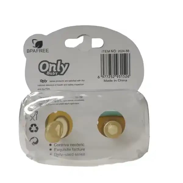 پستانک ارتودنسی و گرد Only baby — تصویر ۲