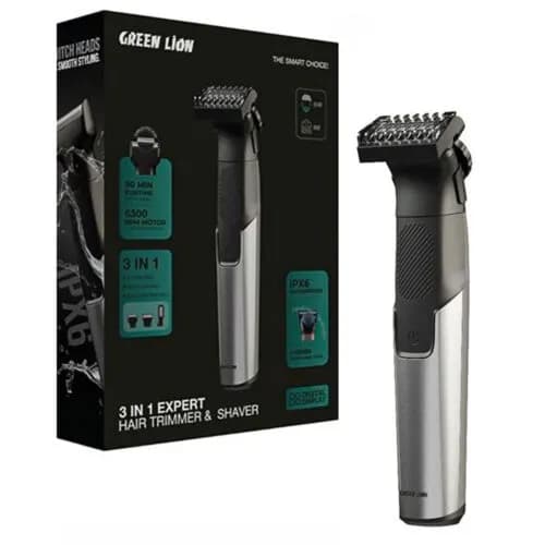 ماشین اصلاح 3 کاره گرین لاین مدل GREEN LION GNTM50TMXPTGY EXPERT 3 in 1 — تصویر ۴