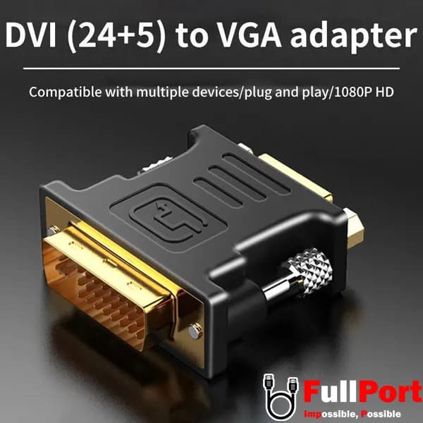 مبدل (5+24)DVI-I Dual Link به VGA فرانت مدل FN-VAD110 — تصویر ۷
