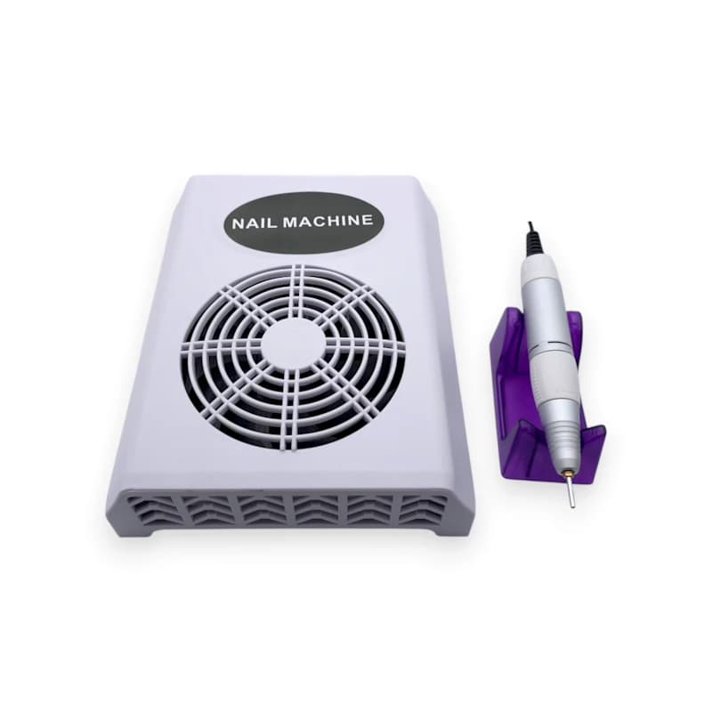 دستگاه دو کاره سوهان برقی و فن زیر دست ناخنNail Machine 2-in-1 | توان 150W
