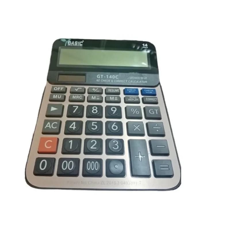 ماشین حساب کاسیک مدل GY-140C — تصویر ۲