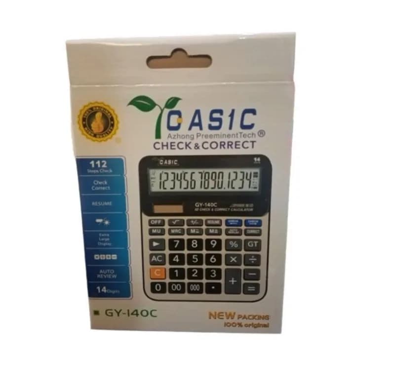 ماشین حساب کاسیک مدل GY-140C — تصویر ۳