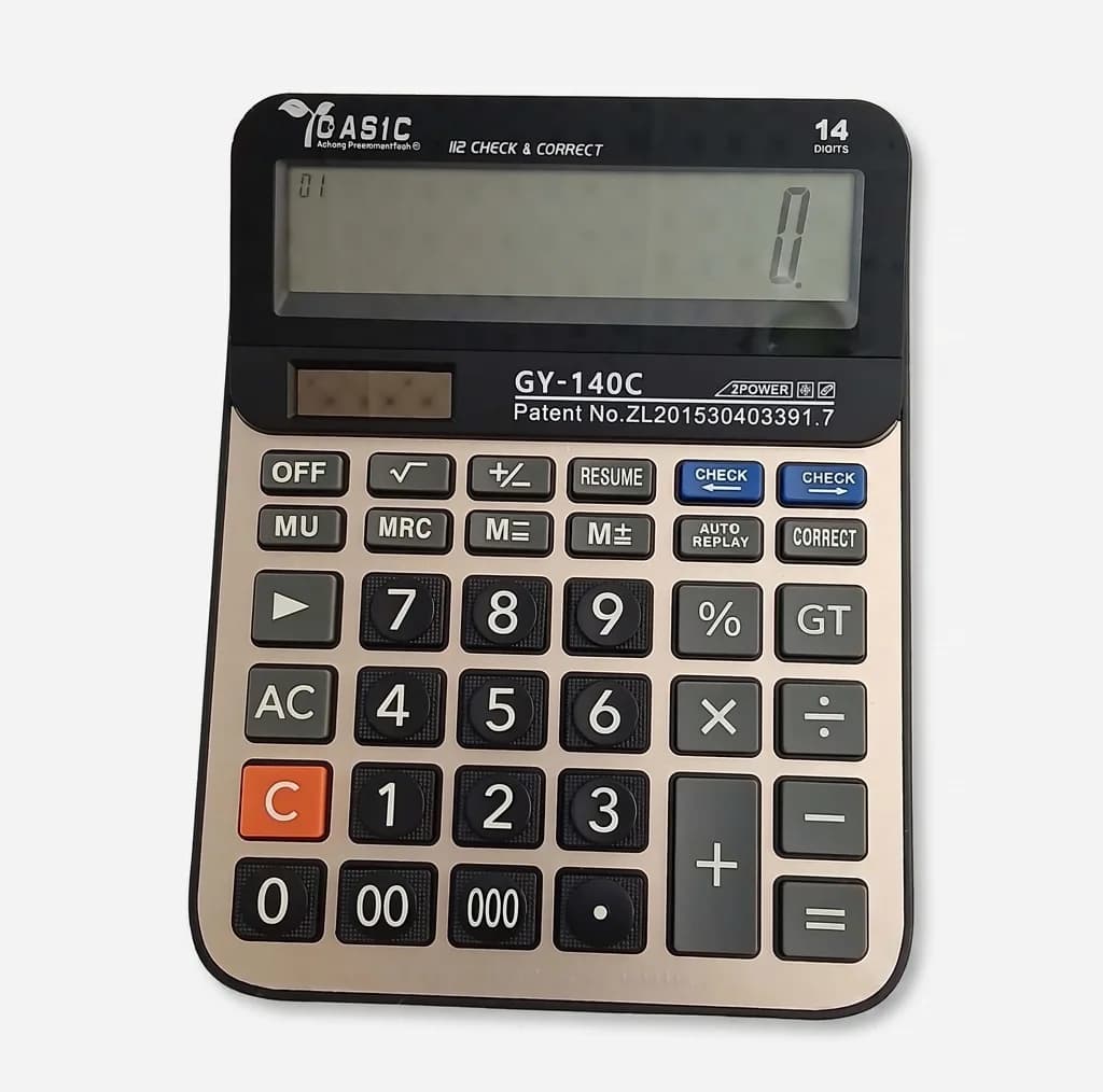 ماشین حساب کاسیک مدل GY-140C