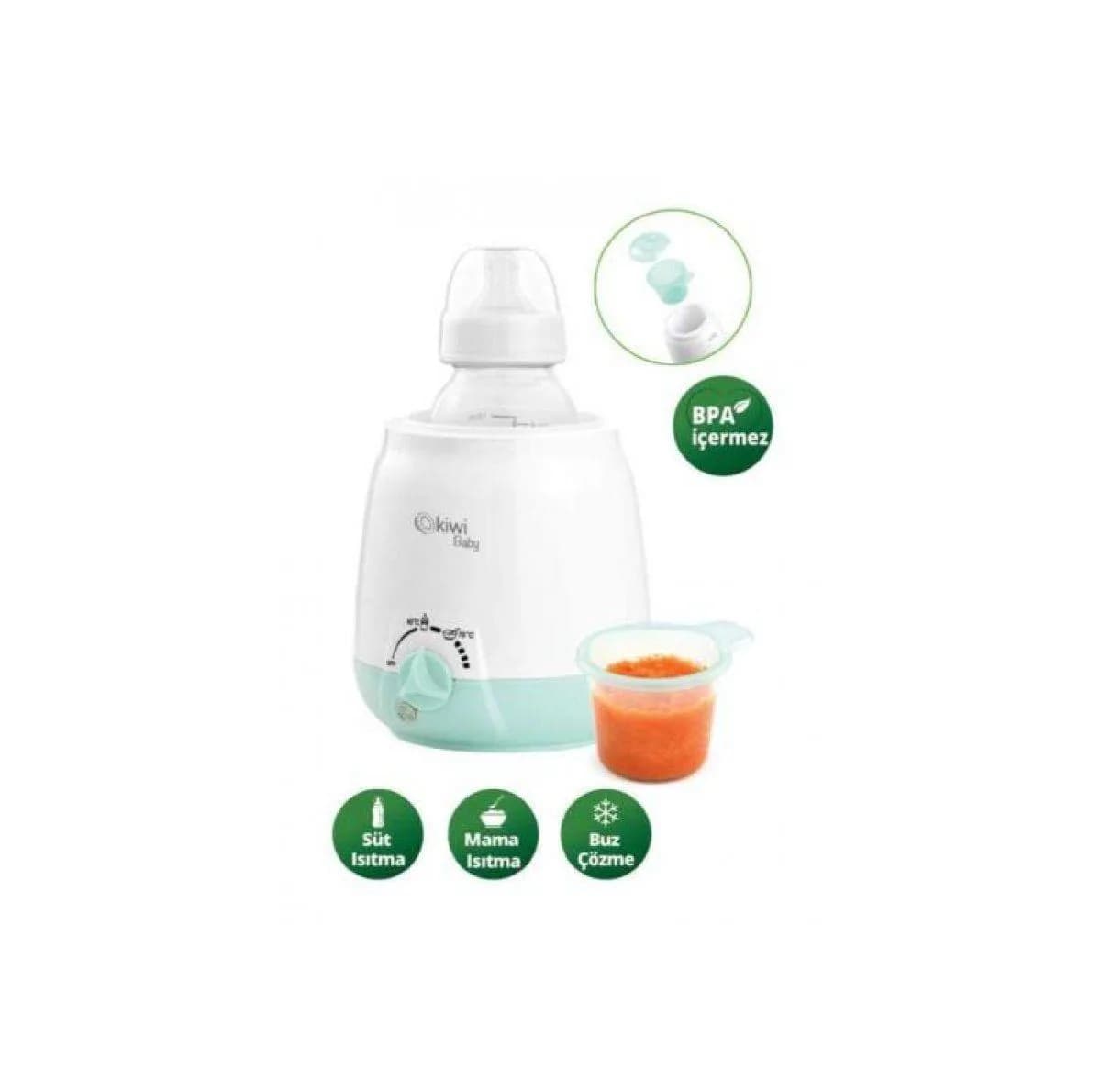 گرم کن شیشه شیر کیوی مدل Kbaby-57 — تصویر ۲