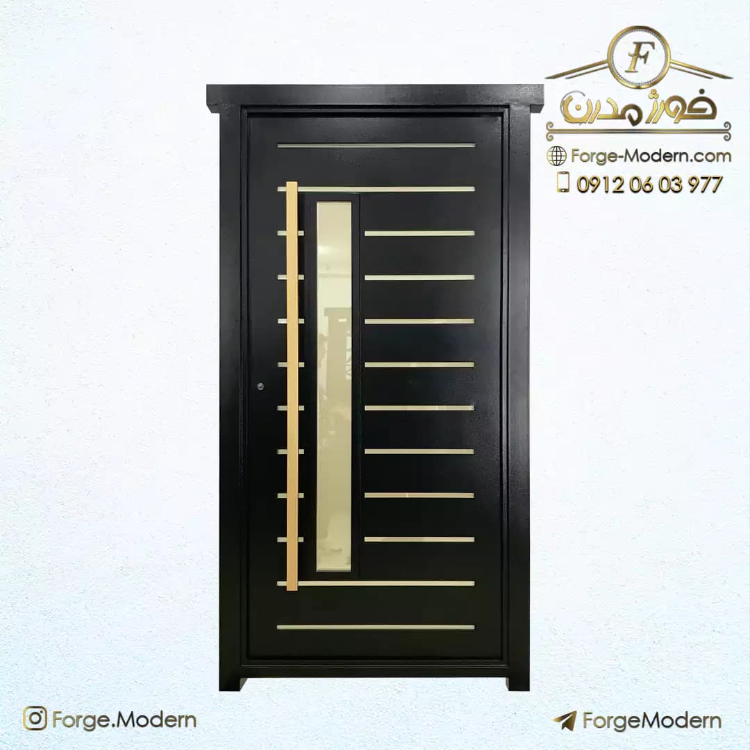 درب فلزی CNC پرند کد CD B 123-116
