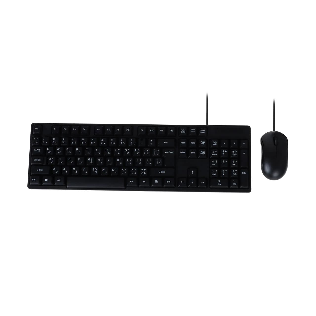 ماوس و کیبورد باسیم مدل C8800 – مشکی — تصویر ۸