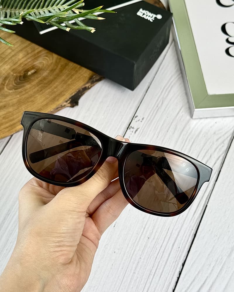 عینک آفتابی اسپرت مونت بلانک مدل MONT BLANC MB704 — تصویر ۳