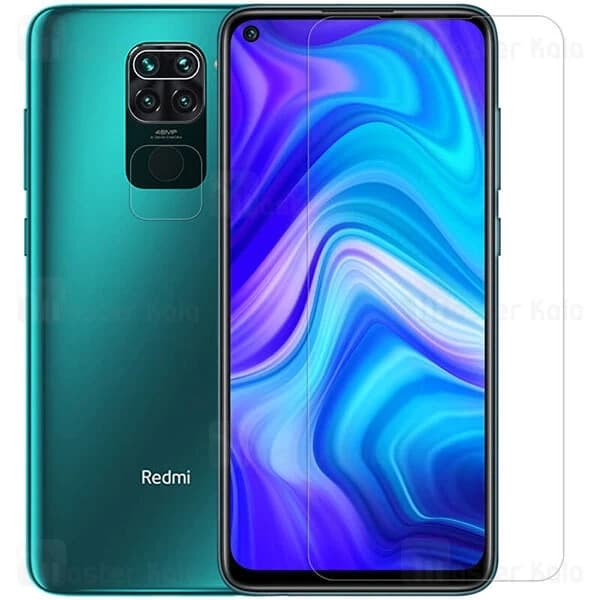 محافظ صفحه شیشه ای نیلکین Xiaomi Redmi Note 9 / Redmi 10x 4G Nillkin H+ Pro + محافظ لنز — تصویر ۲