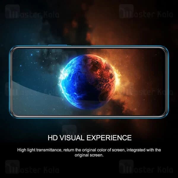 محافظ صفحه شیشه ای تمام صفحه تمام چسب نیلکین Huawei Honor X10 Nillkin CP+ Pro — تصویر ۵