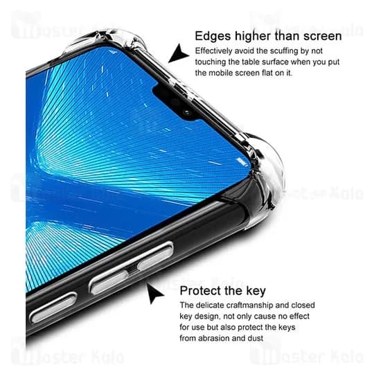 قاب ژله ای ضد ضربه شیائومی Xiaomi Redmi 10X 5G / 10X Pro Smtt ShockProof AirBag — تصویر ۳