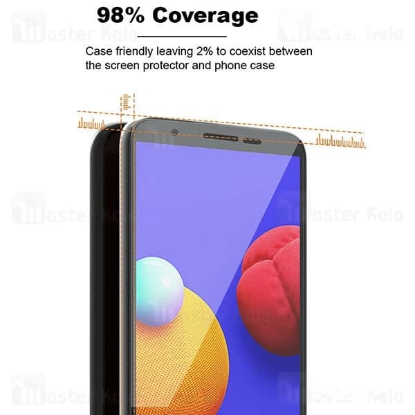 محافظ صفحه نانو سرامیک تمام صفحه و تمام چسب هواوی Huawei Honor 9C Glass — تصویر ۳