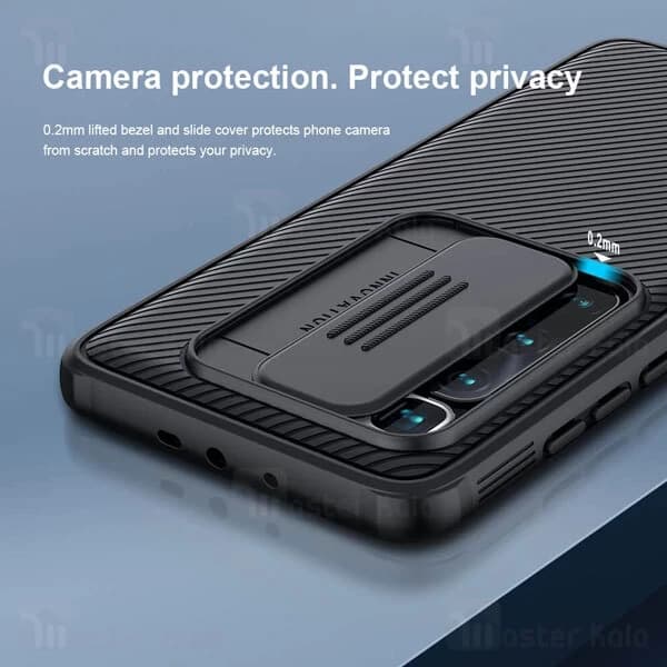 قاب محافظ نیلکین شیائومی Xiaomi Mi 10 Ultra Nillkin CamShield Pro Case دارای محافظ دوربین — تصویر ۸