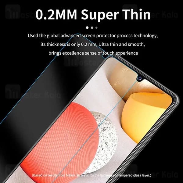 محافظ صفحه شیشه ای نیلکین سامسونگ Samsung Galaxy A42 5G Nillkin H+ Pro — تصویر ۴