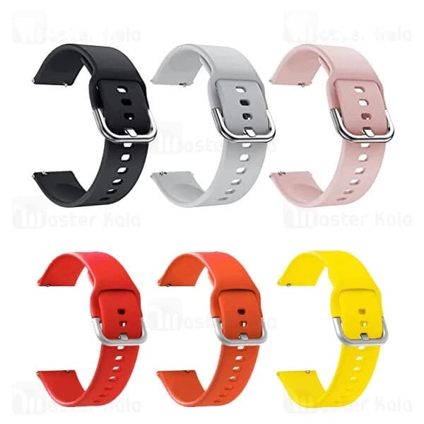 بند سیلیکونی ساعت هوشمند هواوی هانر Huawei Honor Magic Watch 2 42mm Silicone Band — تصویر ۲
