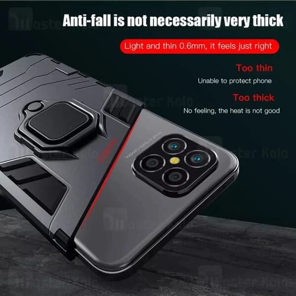 گارد ضد ضربه انگشتی Huawei Nova 8 SE KEYSION ShockProof Armor Ring — تصویر ۳