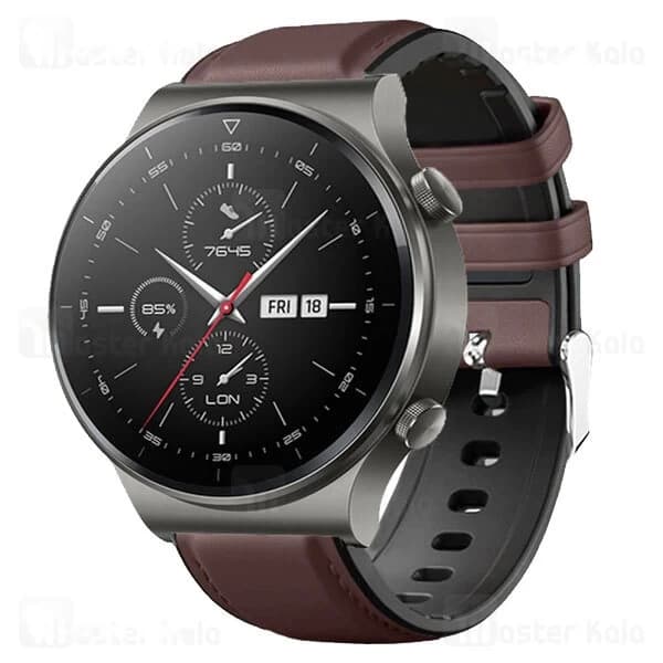 بند چرمی ساعت هوشمند هواوی Huawei Watch GT2 / GT2 Pro Leather Strap — تصویر ۳