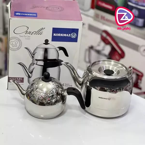 کتری قوری روگازی کرکماز مدل A220 گنجایش ۳.۵ لیتری — تصویر ۲