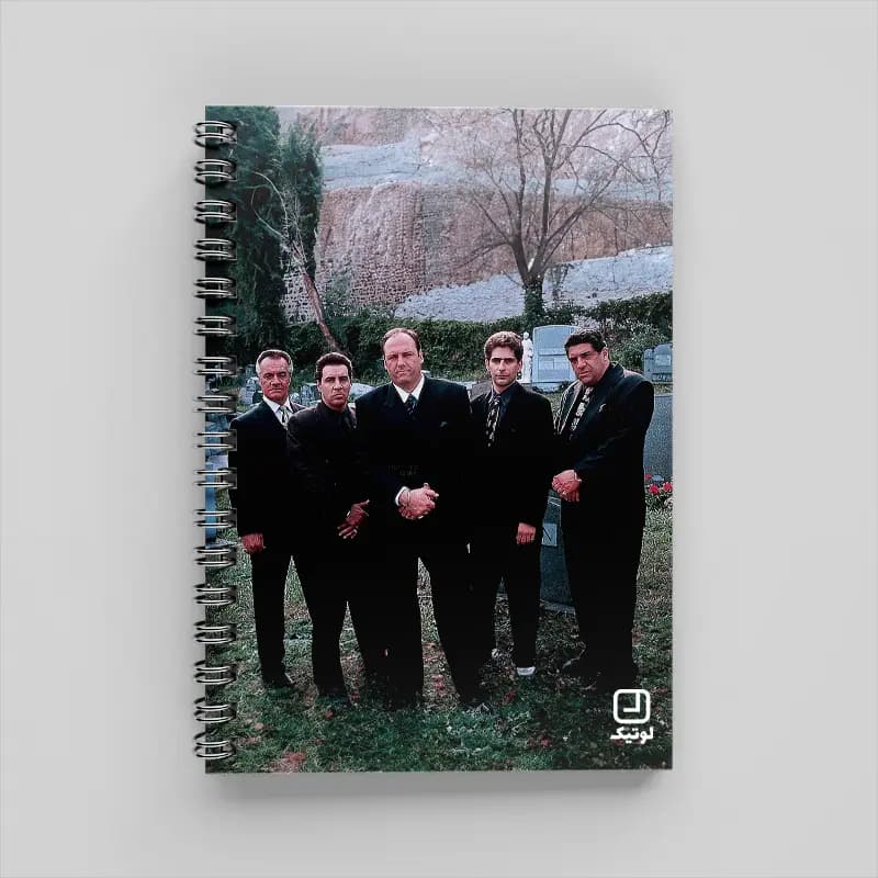 دفتر 80 برگ سینمایی طرح The Sopranos – کد DC316