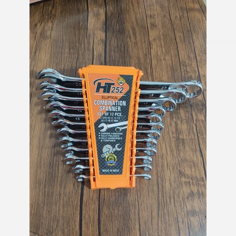 آچار پلکانی HT 252 12 عددی (یکسر تخت یکسر رینگی)