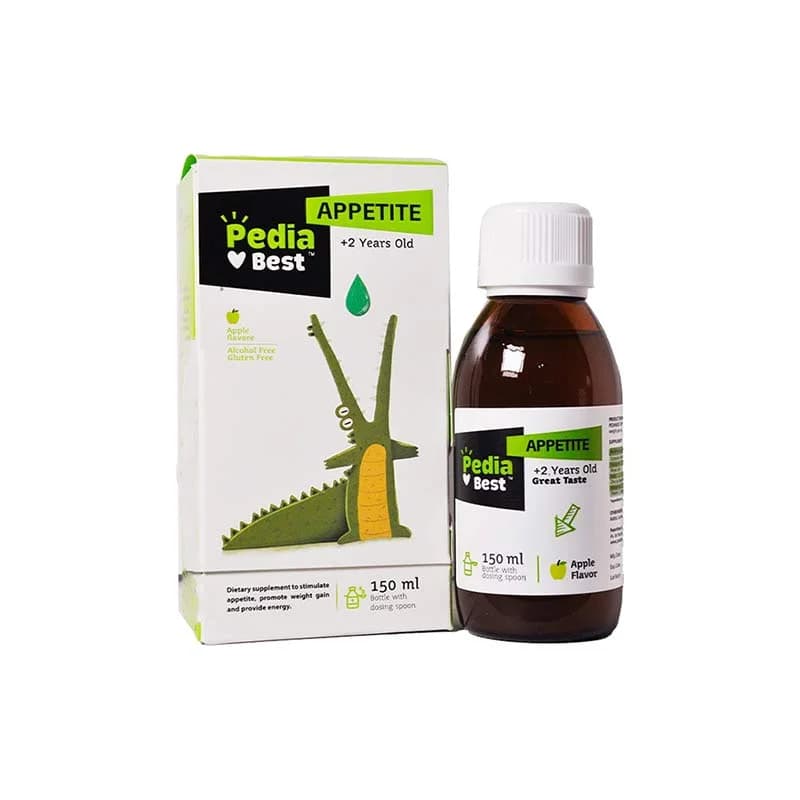 شربت پدیابست اپتایت (Pedia Best Appetite Syrup)