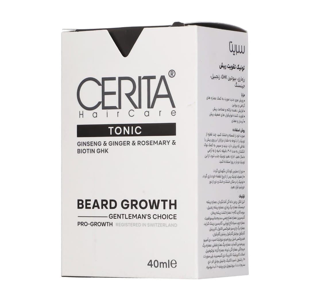 تونیک تقویت ریش 40ml سریتا Cerita