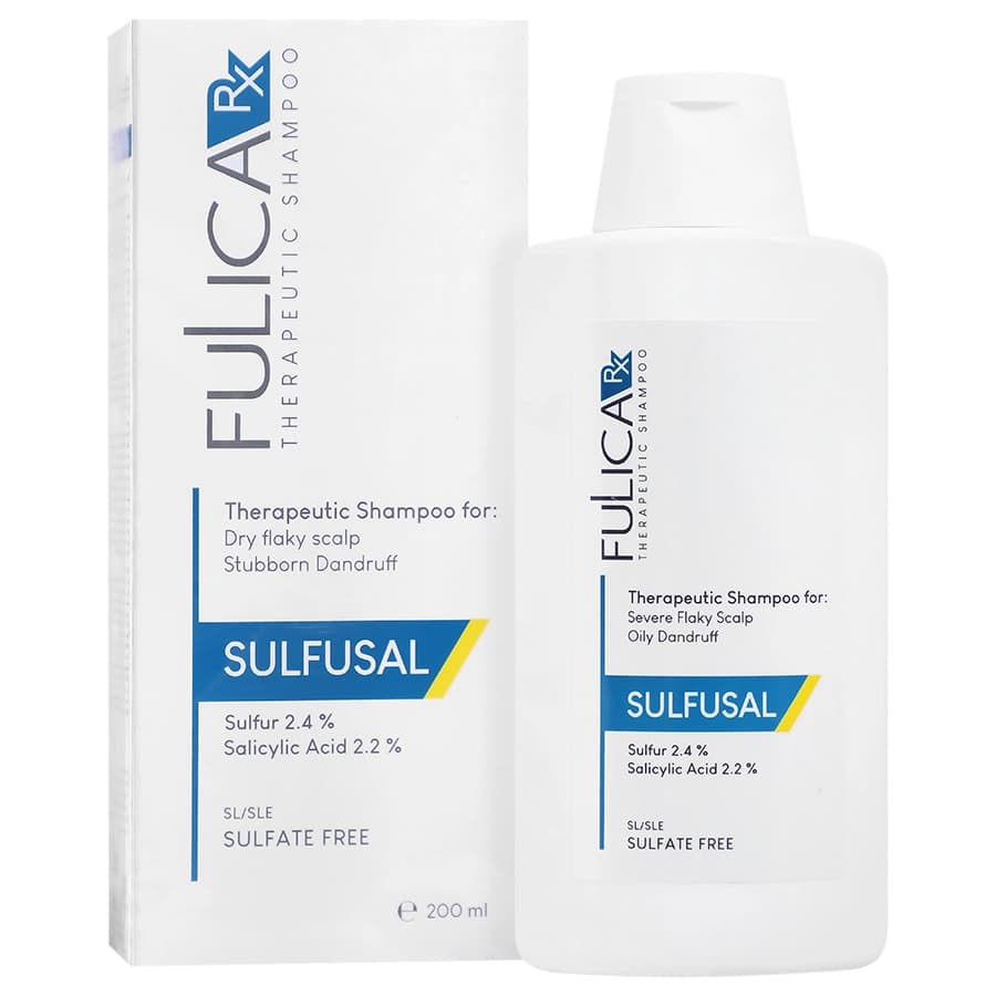 شامپو ضد شوره مناسب پوست سر چرب کلیم پیروکس 200ml فولیکا آر ایکس Fulica RX — تصویر ۲