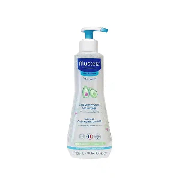 محلول پاککننده پوست بدون شستشو موستلا mustela حجم 300 میلیلیتر