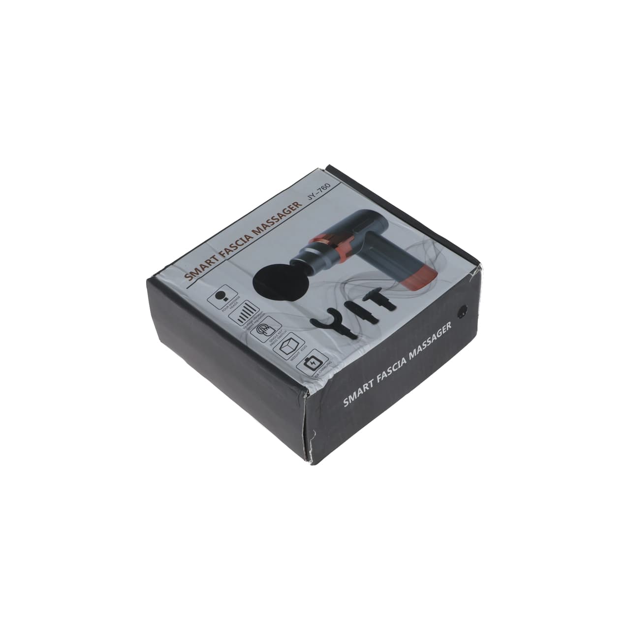 ماساژور شارژی تفنگی مدل JY-760 – مشکی (پک ضعیف) — تصویر ۶
