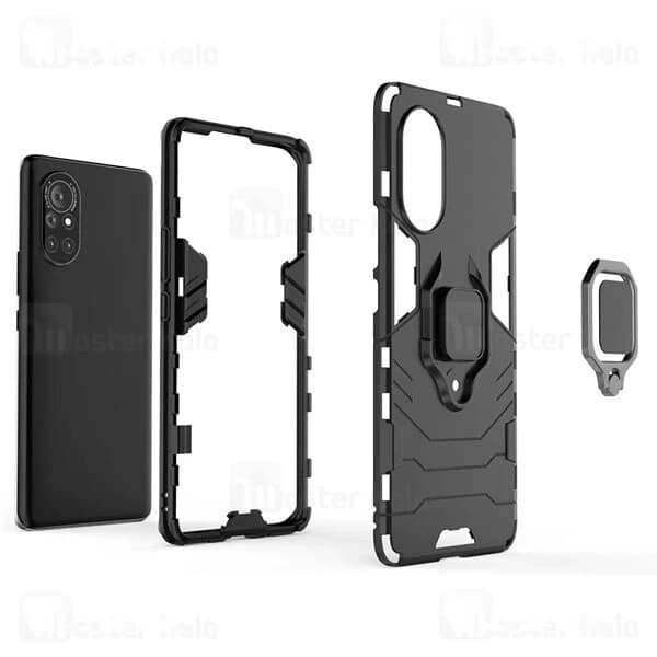گارد ضد ضربه انگشتی هواوی Huawei Nova 8 / Nova 8 5G Black Panther KEYSION ShockProof Armor Ring — تصویر ۳