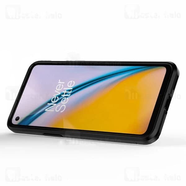 گارد ضد ضربه انگشتی وان پلاس OnePlus Nord 2 5G Black Panther KEYSION ShockProof Armor Ring — تصویر ۸