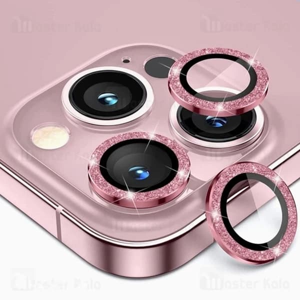 پک 2تایی محافظ لنز فلزی دوربین آیفون Apple iPhone 13 / iPhone 13 Mini Metal Ring Lens Protector — تصویر ۵