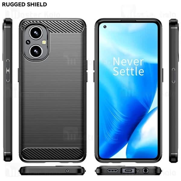 قاب فیبر کربنی وان پلاس OnePlus Nord N20 5G Rugged Armor Fiber Carbon — تصویر ۶