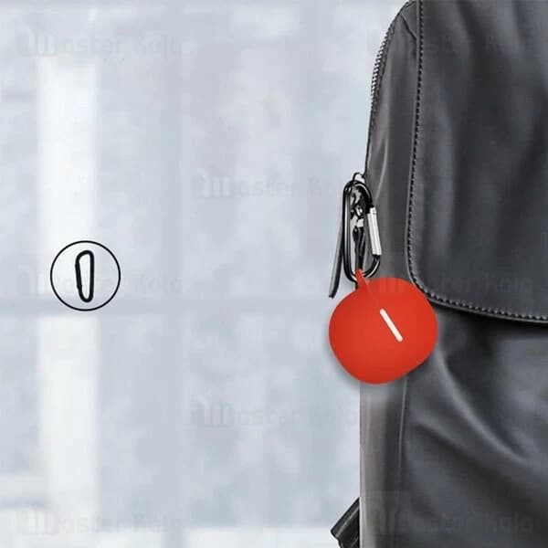 کاور محافظ سیلیکونی هندزفری کیو سی وای Xiaomi QCY T18 دارای قلاب آویز — تصویر ۳