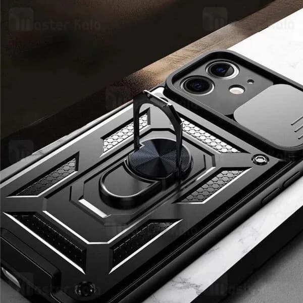 گارد محافظ ضد ضربه انگشتی آیفون Apple iPhone 11 SHUNIJA Armor Case دارای محافظ دوربین — تصویر ۲