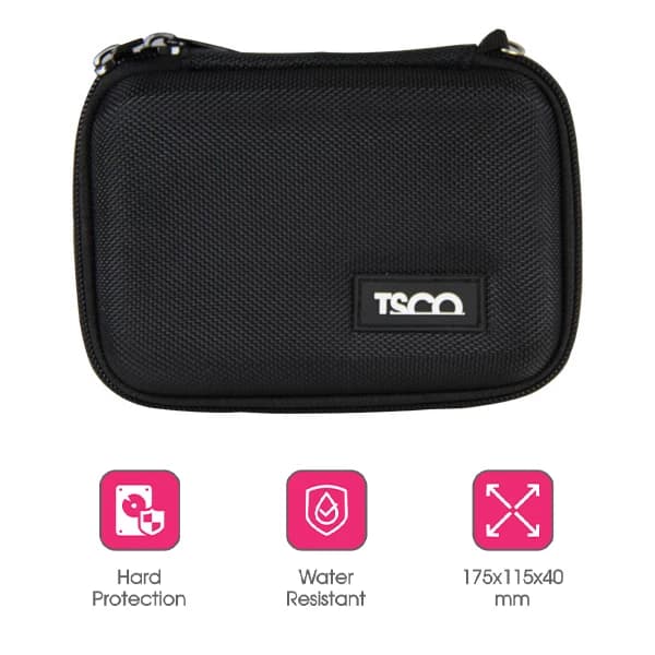 کیف هارد بزرگ TSCO 3154N مشکی — تصویر ۳