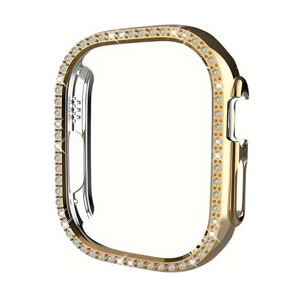 گارد نگین دار اپل واچ 42MM طلایی