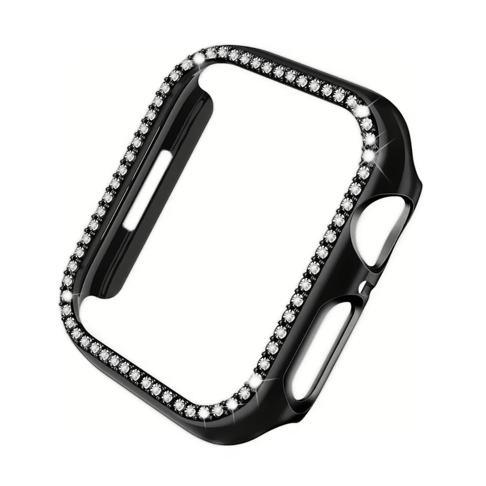 گارد نگین دار اپل واچ 40MM مشکی — تصویر ۴