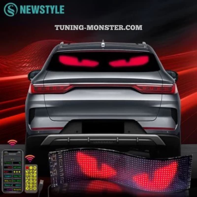 پنل ماتریکسی LED سایز ۳۸در۹ سانتی متر — تصویر ۳