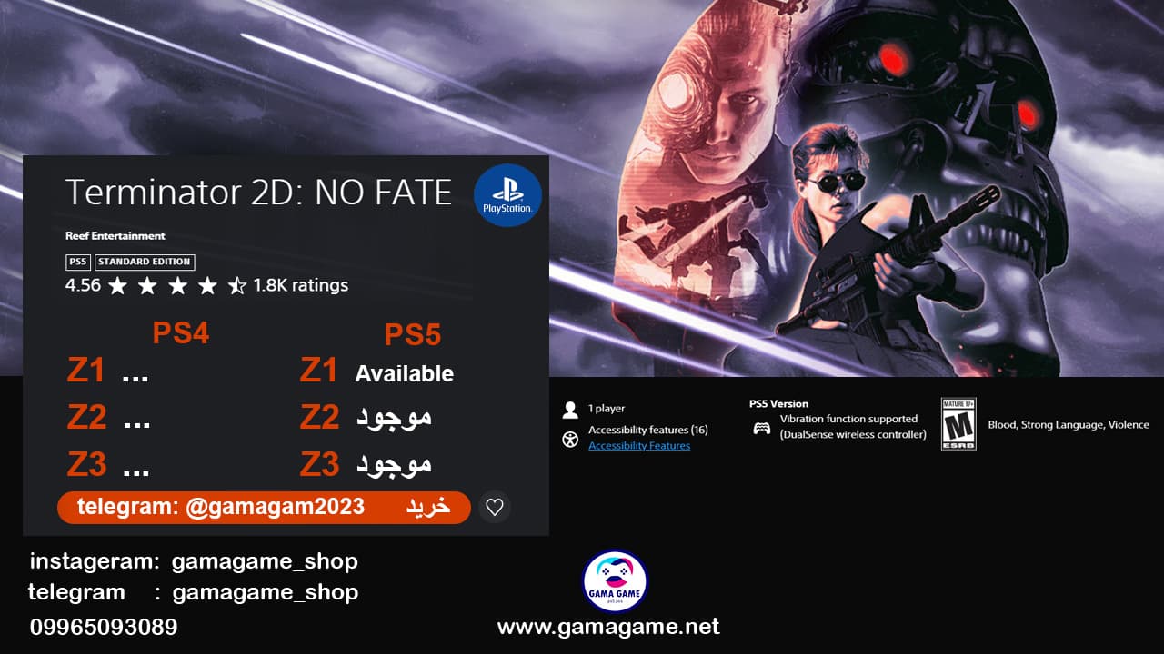 اکانت قانونی Terminator 2D: NO FATE — تصویر ۳